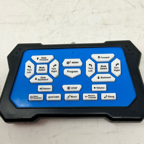 White and Blue Robot Toy with Remote - Picture 2 of 4